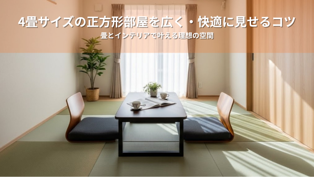 畳とインテリアで叶える理想の空間